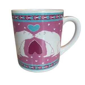 Vintage Cathy Heck 1980’s sealed with a hug coffee mug